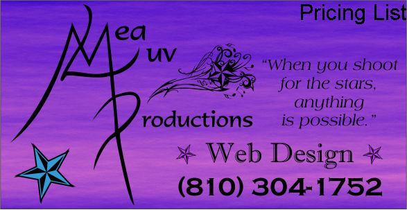 Pricing List